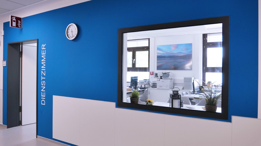 Dienstzimmer der Station 2E