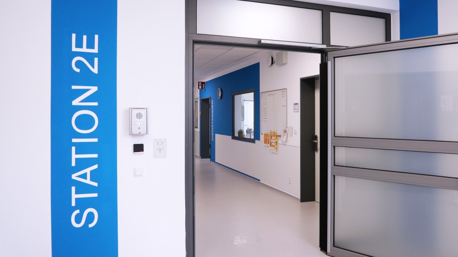 Eingang der Station 2E