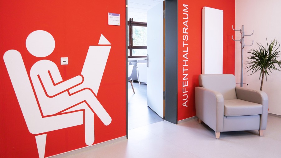 Aufenthaltsraum der Station 2C