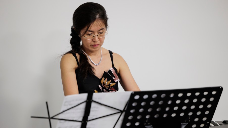 Jubiläumsfeier 150 Jahre musikalische Begleitung  durch Pianistin Miyuki Brummer