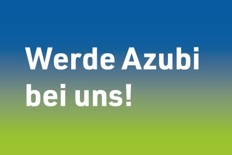 In weißer Schrift steht auf einem blau-grünen Verlauf 