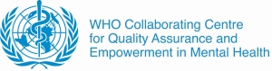 Das Logo des WHO Collaborating Centre for Quality Assurance and Empowerment in Mental Health